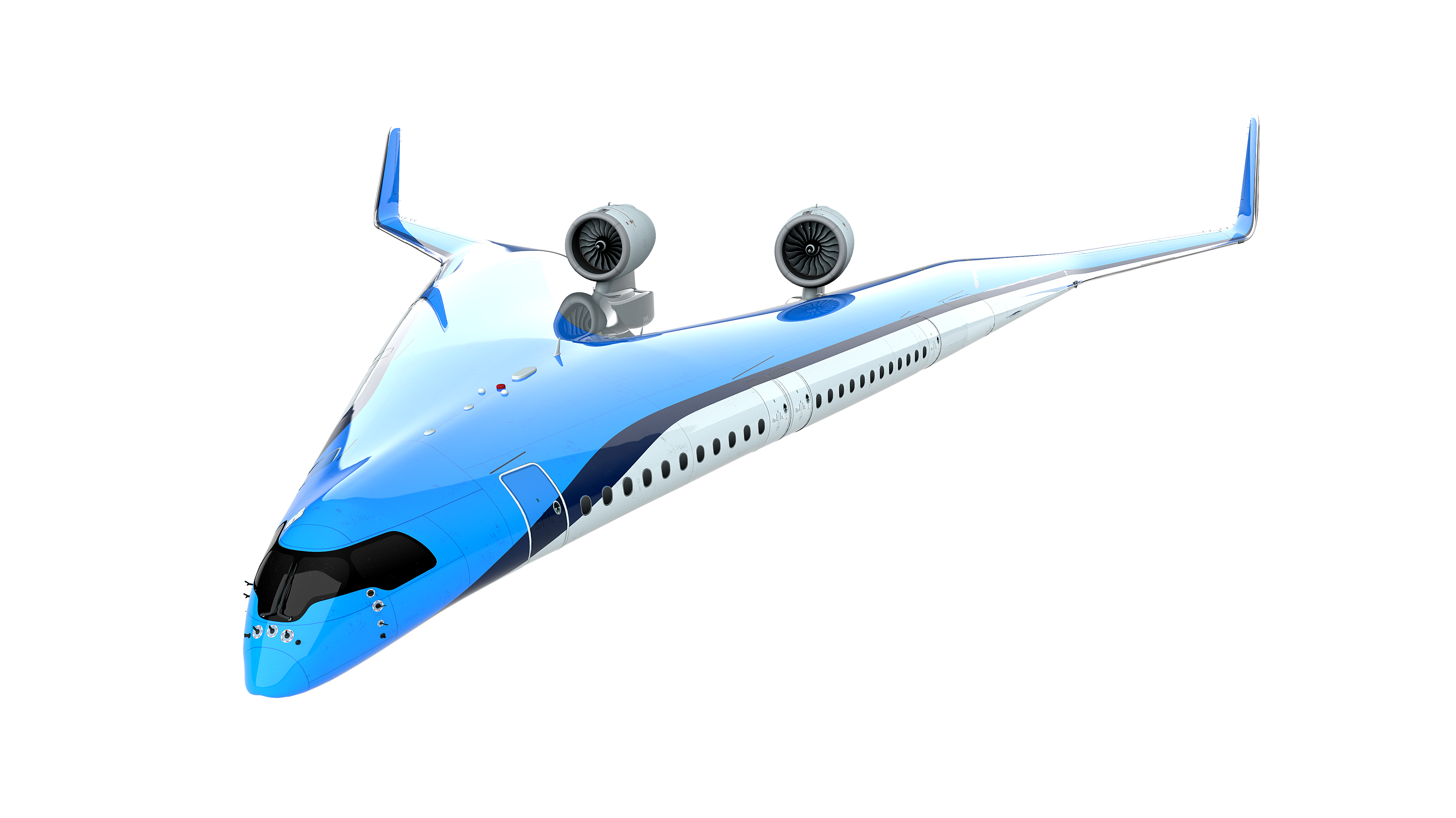 Flying Airplane Vector Transparent PNG Image