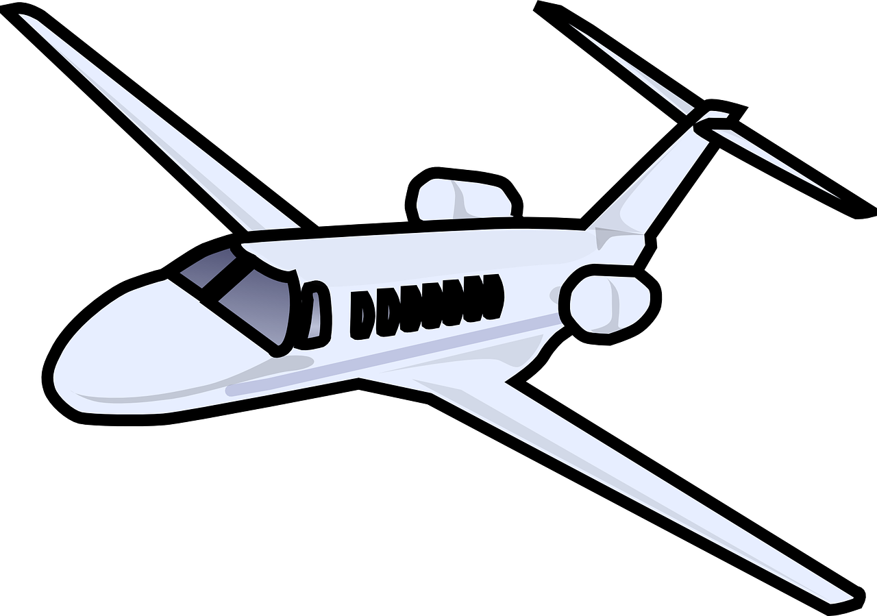 Flying Airplane Vector Transparent PNG Image