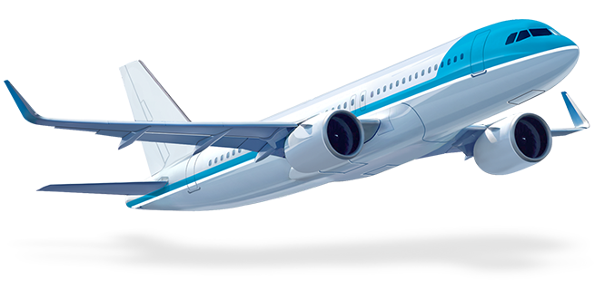 Flying Airplane Vector Transparent PNG Image