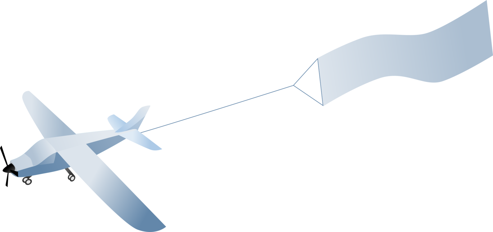 Flying Airplane Vector Transparent PNG Image