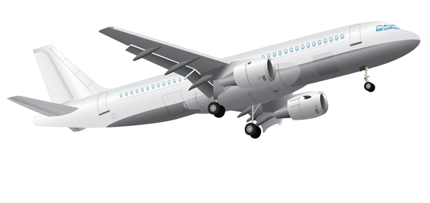 Flying Airplane Vector File Transparent PNG Image