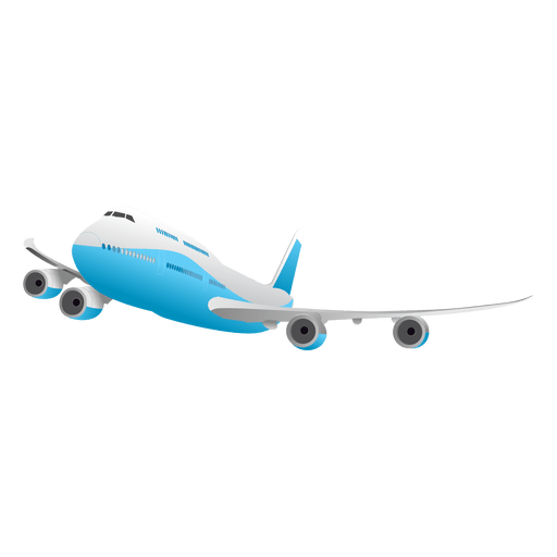 Flying Airplane Vector Transparent PNG Image