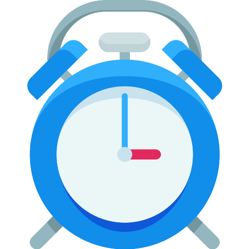 Alarm Vector Clock Transparent PNG Image