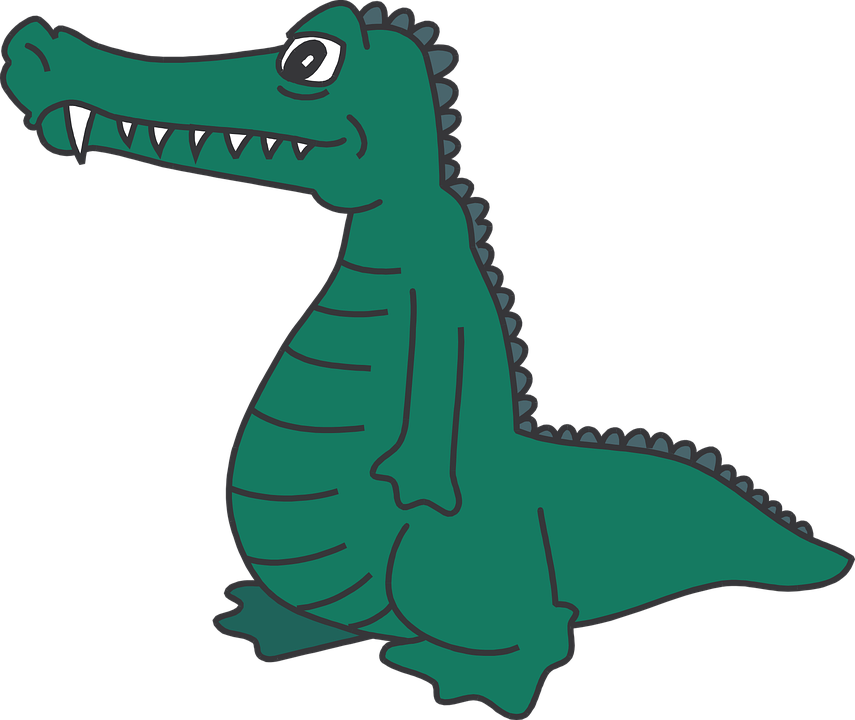 Alligator Vector Transparent PNG Image
