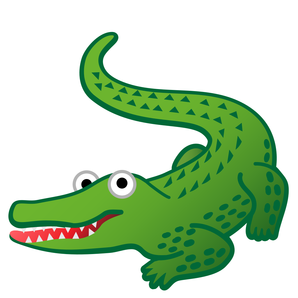 Alligator Vector Transparent PNG Image