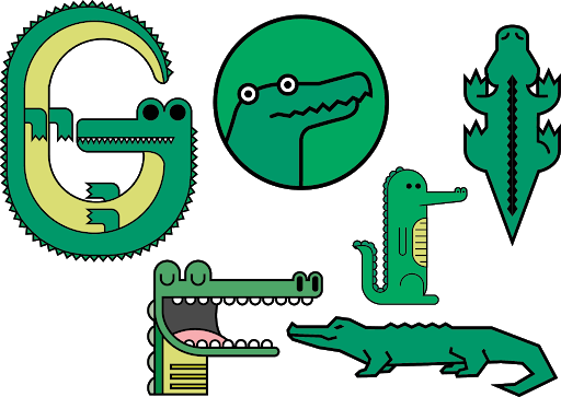 Alligator Vector Transparent PNG Image