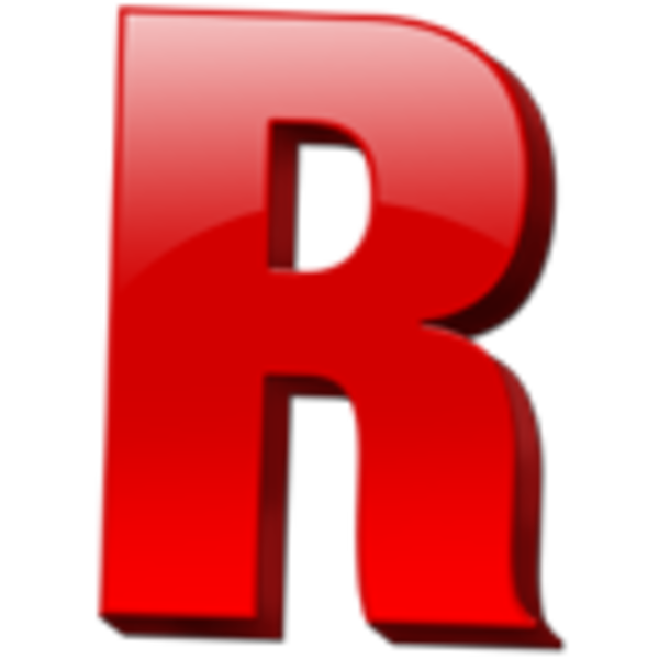 R Alphabet Transparent PNG Image