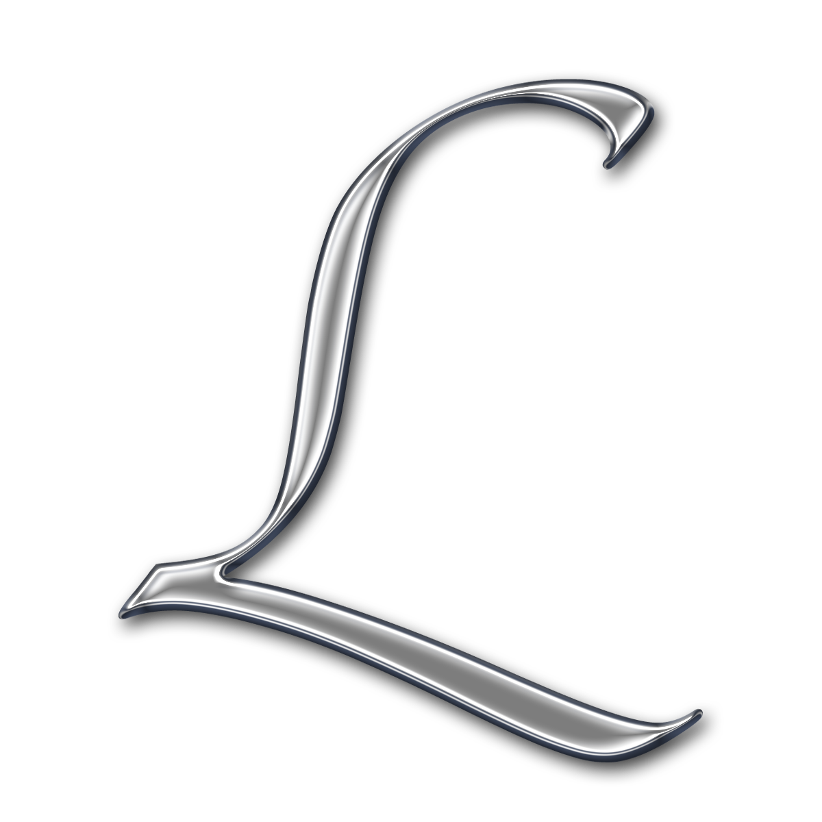 L Alphabet Transparent PNG Image