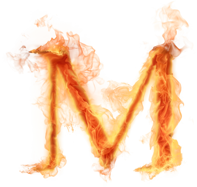 M Alphabet Transparent PNG Image
