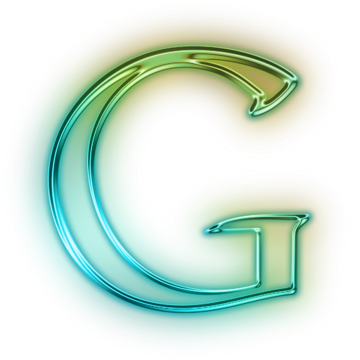 Alphabet Neon Transparent PNG Image