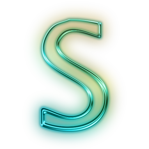 Alphabet Neon Transparent PNG Image