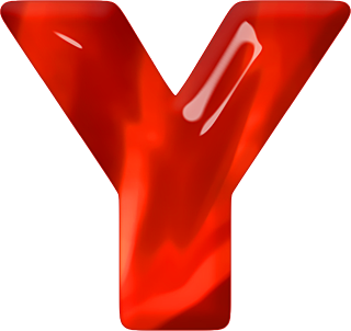 Y Alphabet Transparent PNG Image