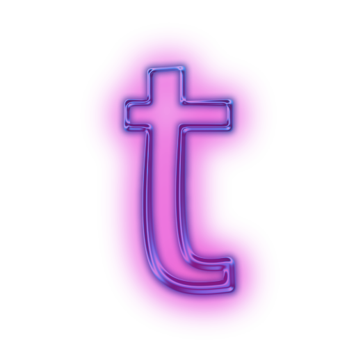 T Alphabet Transparent PNG Image