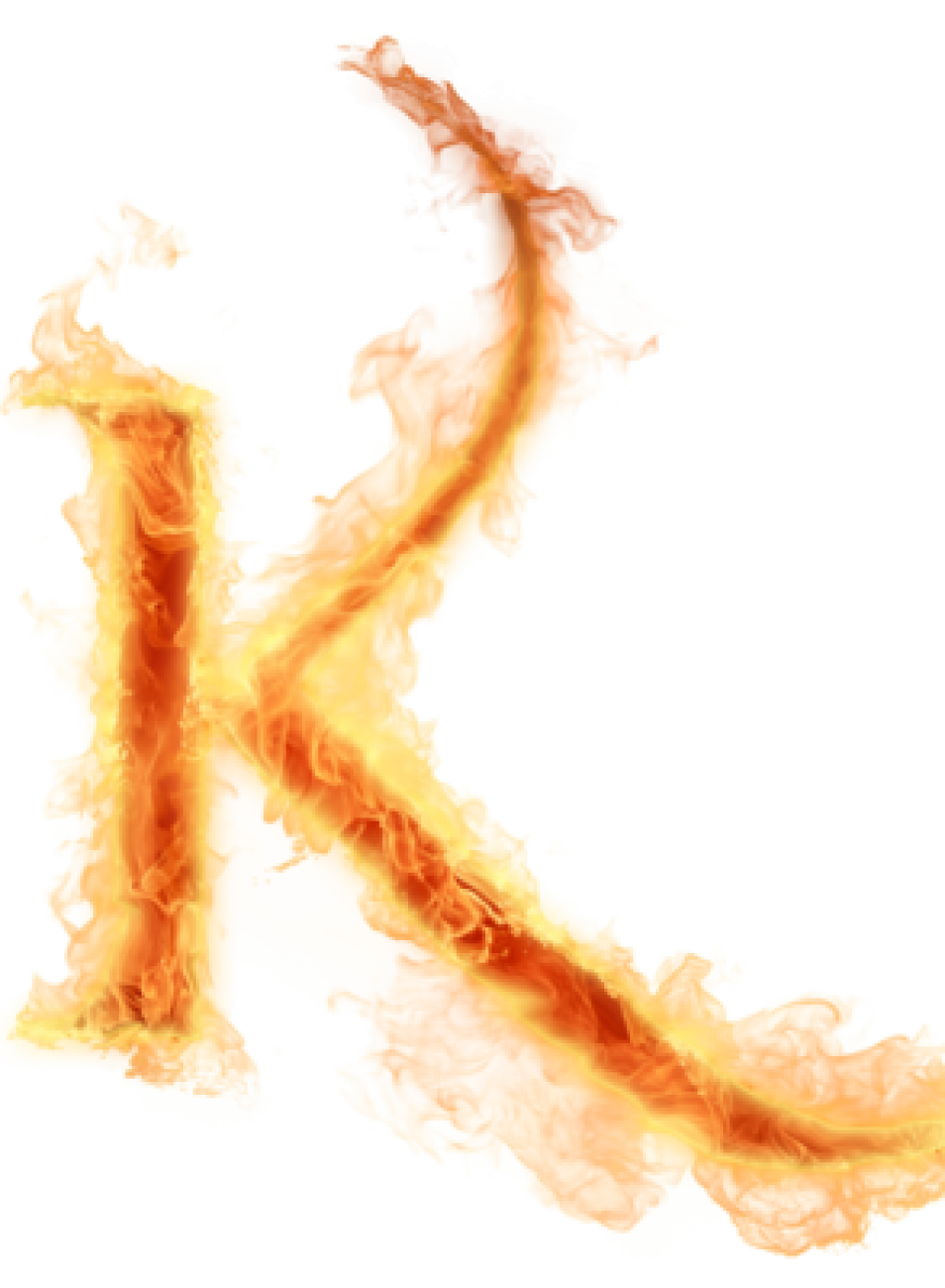 K Alphabet Transparent PNG Image