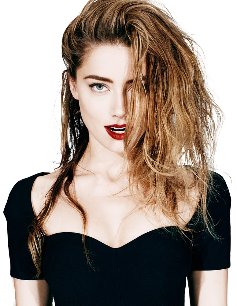 Amber Heard Transparent PNG Image