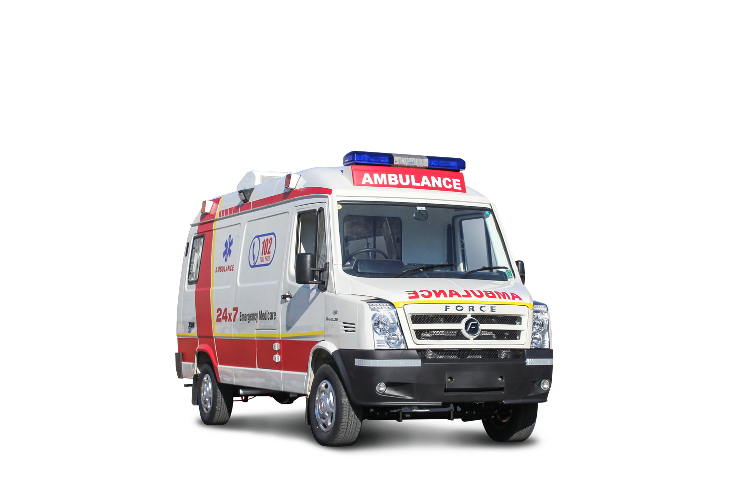 Traveller Force Ambulance Transparent PNG Image