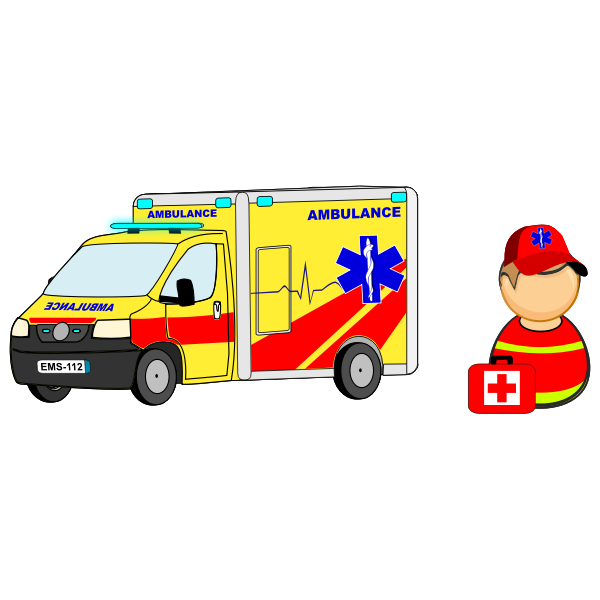Paramedic Ambulance File Transparent PNG Image