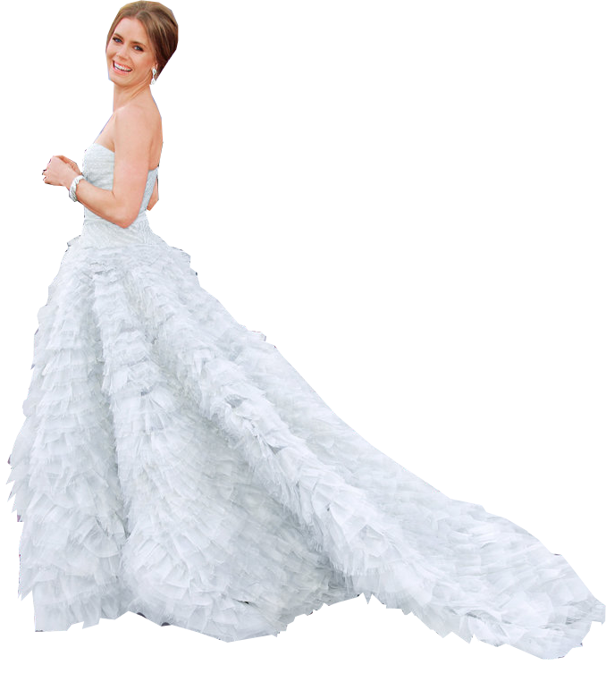 Amy Smiling Adams Transparent PNG Image