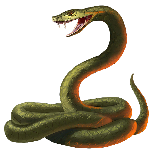 Green Anaconda Transparent PNG Image