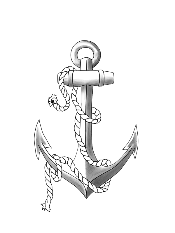 Anchor Tattoos Transparent PNG Image