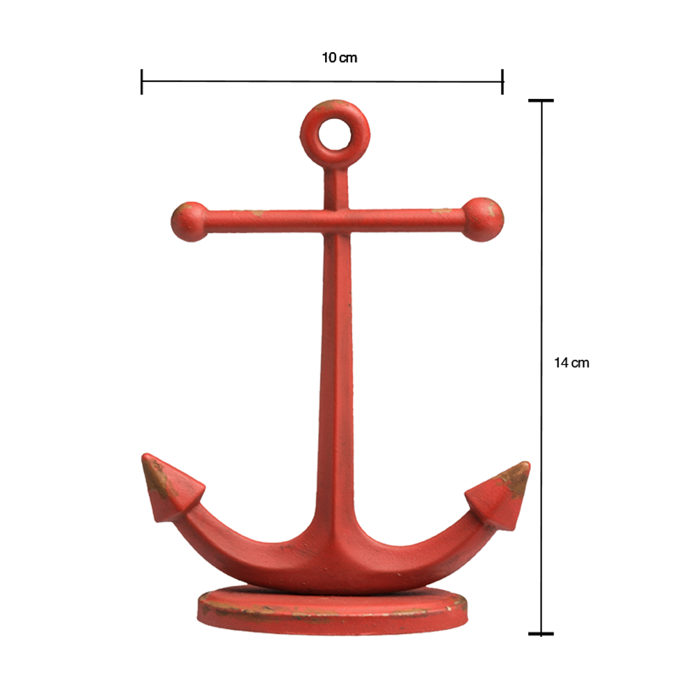 Anchor Red Transparent PNG Image