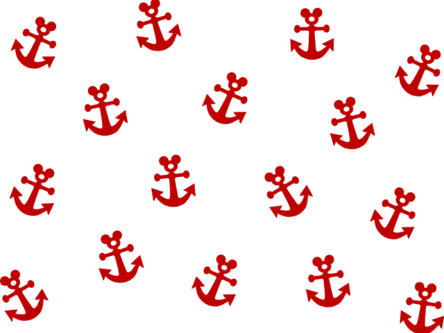 Anchor Red Transparent PNG Image