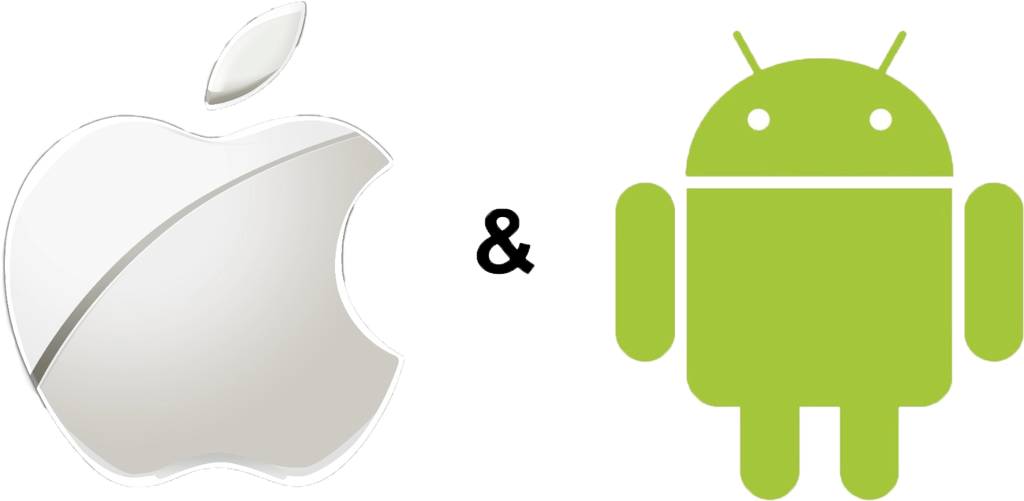 Logo Android Vs Apple Iphone Transparent PNG Image