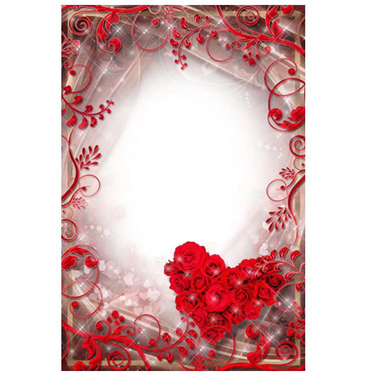 Romantic Package Frame Valentine'S Application Birthday Transparent PNG Image