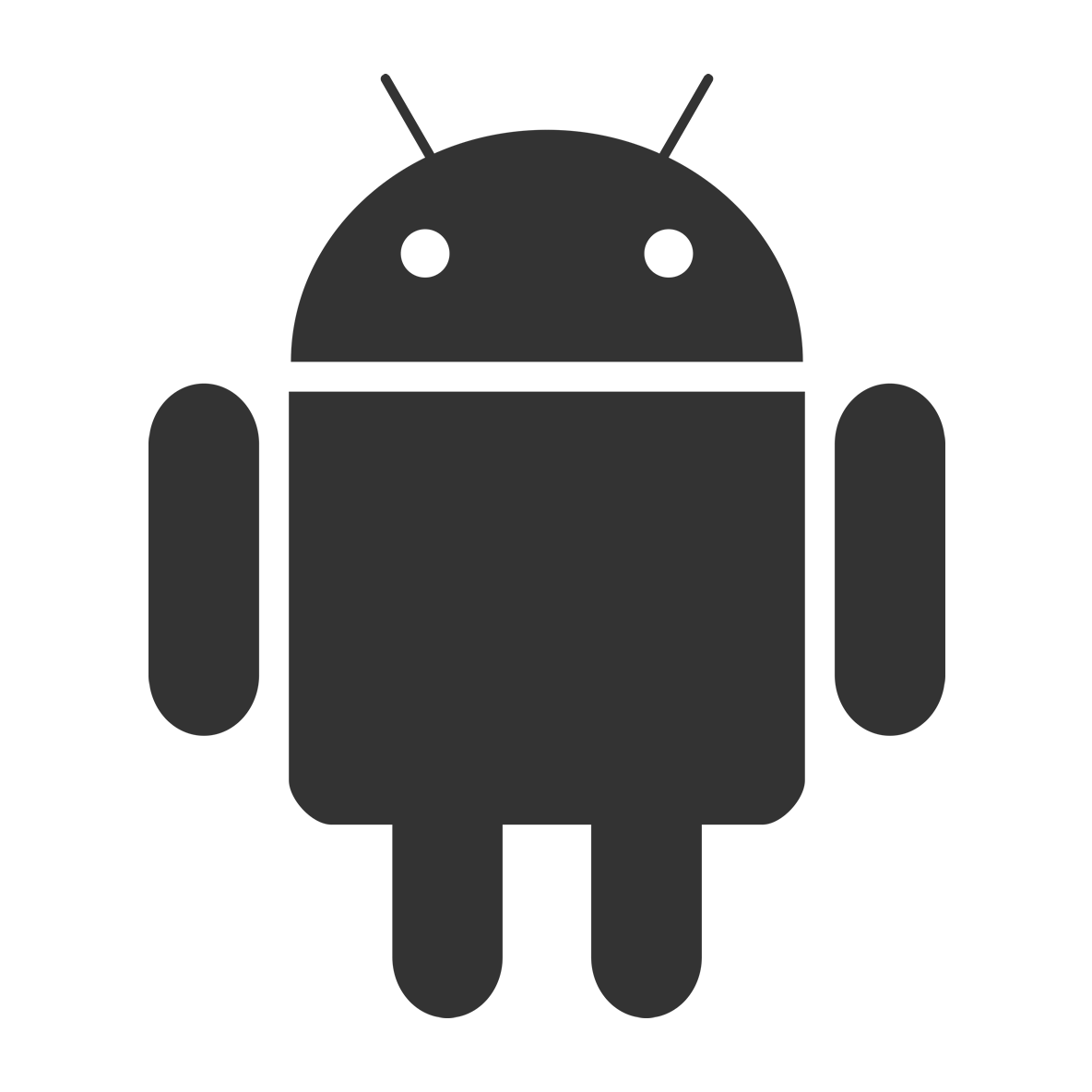 Logos Icons Brand Computer Black Android Line Transparent PNG Image