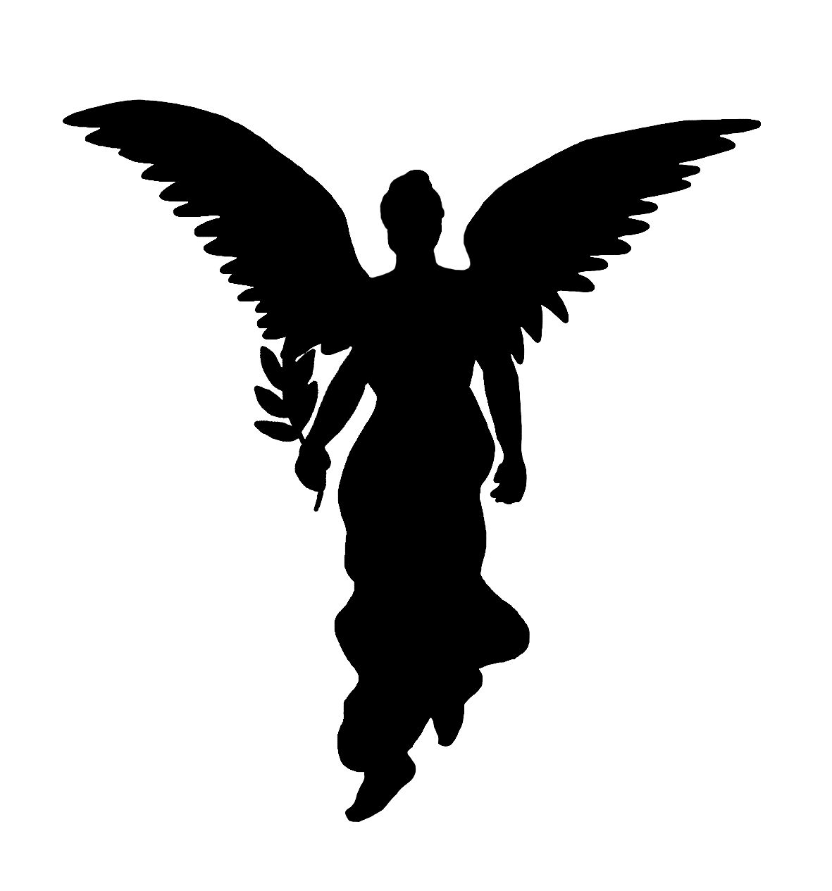 Pic Silhouette Angel Transparent PNG Image