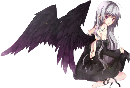 Girl Anime Angel Transparent PNG Image