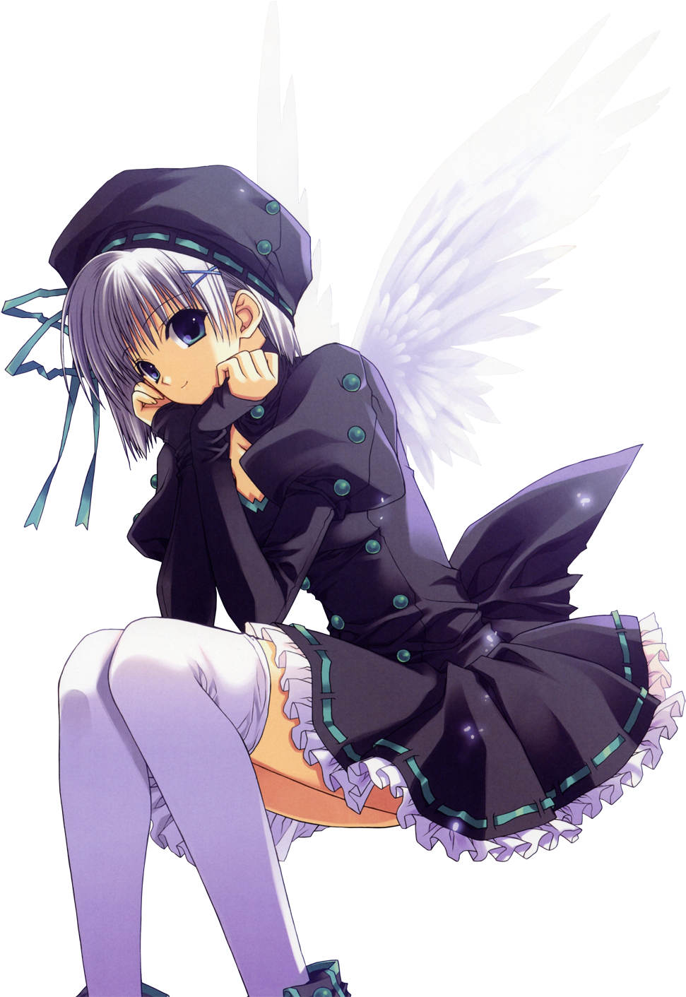 Girl Anime Angel Transparent PNG Image