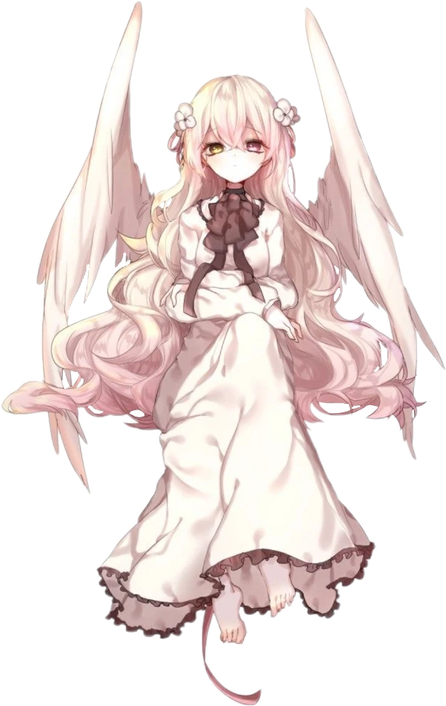 Girl Anime Angel Transparent PNG Image