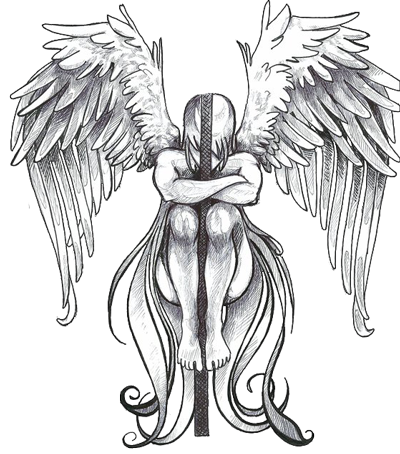 Angel Tattoos Transparent PNG Image