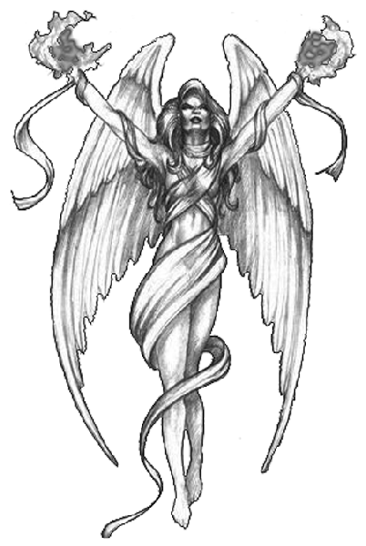 Angel Tattoos Transparent PNG Image