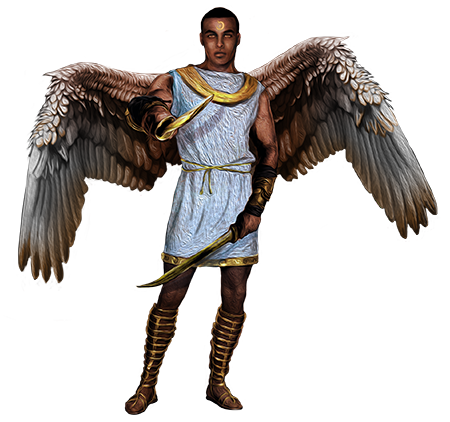 Angel Warrior Transparent PNG Image