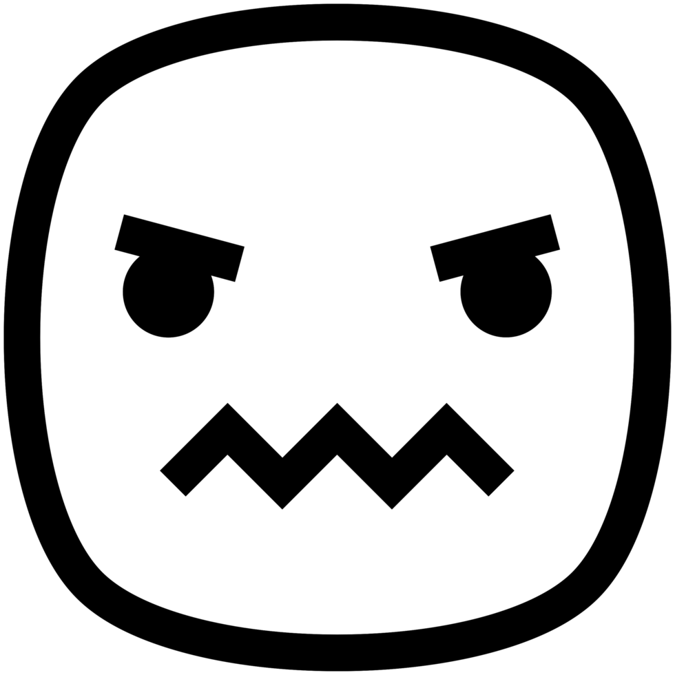 Angry Emoji Transparent PNG Image