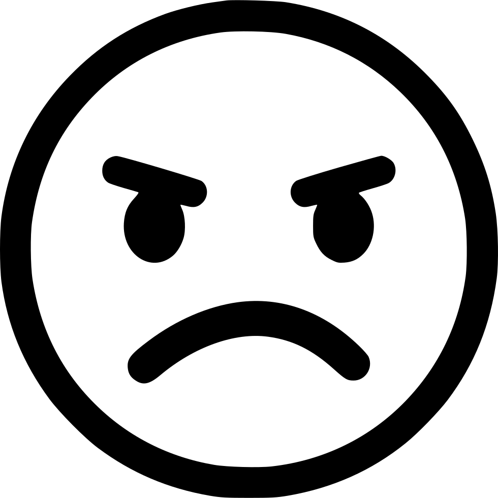 Angry Emoji Transparent PNG Image