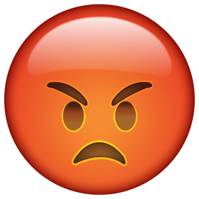 Angry Emoji Transparent PNG Image