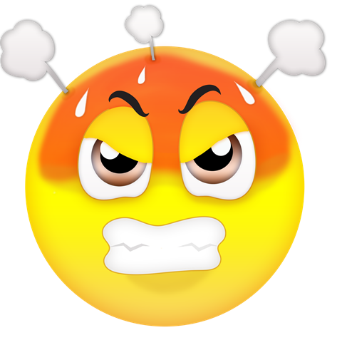 Angry Emoji Transparent PNG Image