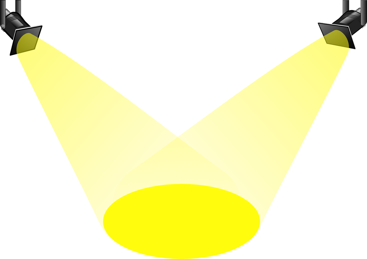 Light Spotlight Stage Transparent PNG Image