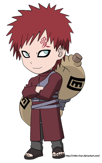 Naruto Gaara Transparent PNG Image