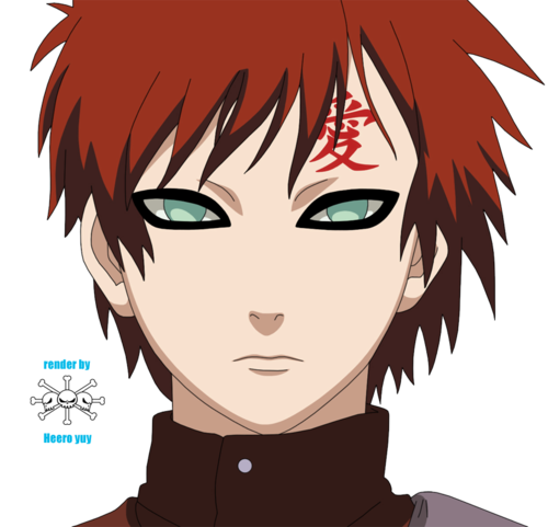 Naruto Gaara Transparent PNG Image