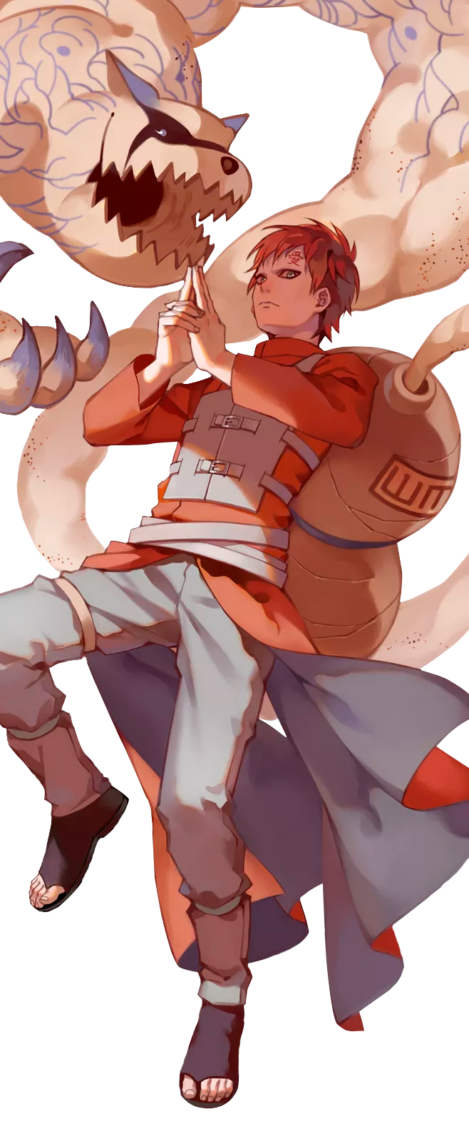 Naruto Gaara Transparent PNG Image