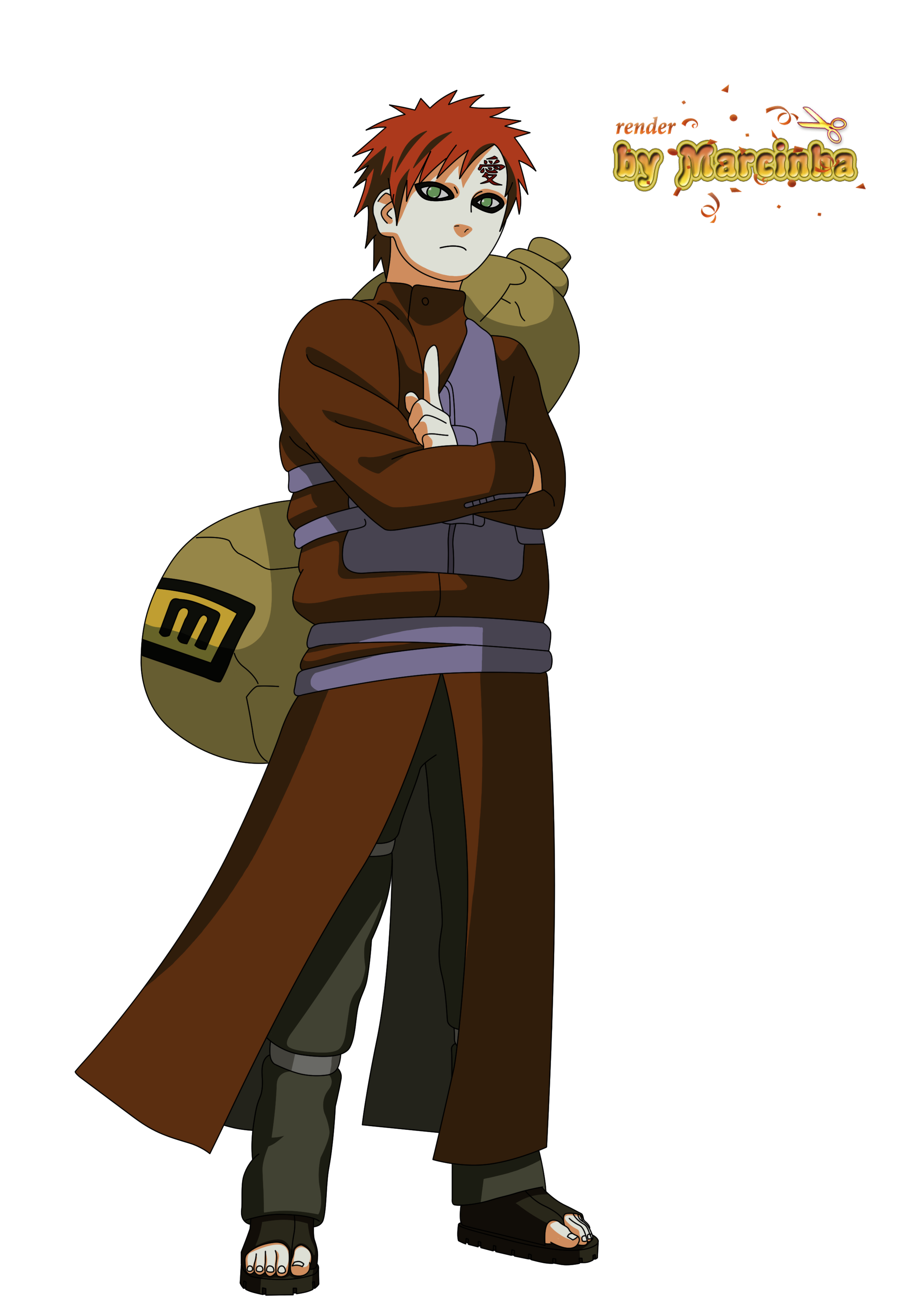 Naruto Gaara Transparent PNG Image