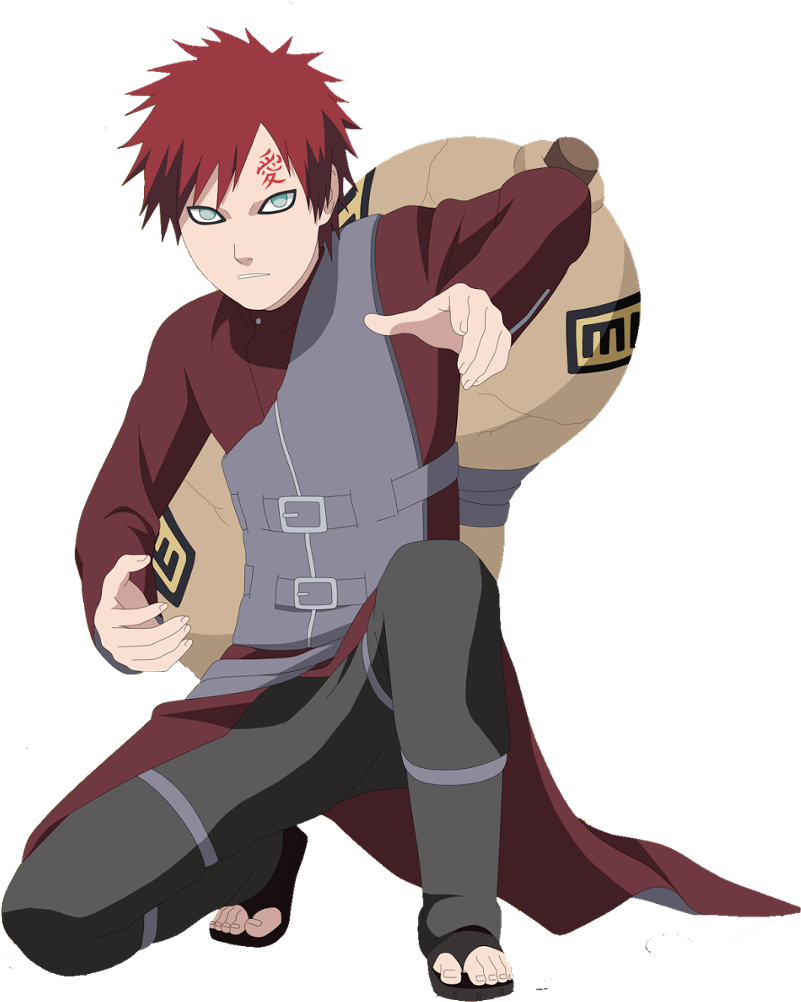 Naruto Gaara Transparent PNG Image