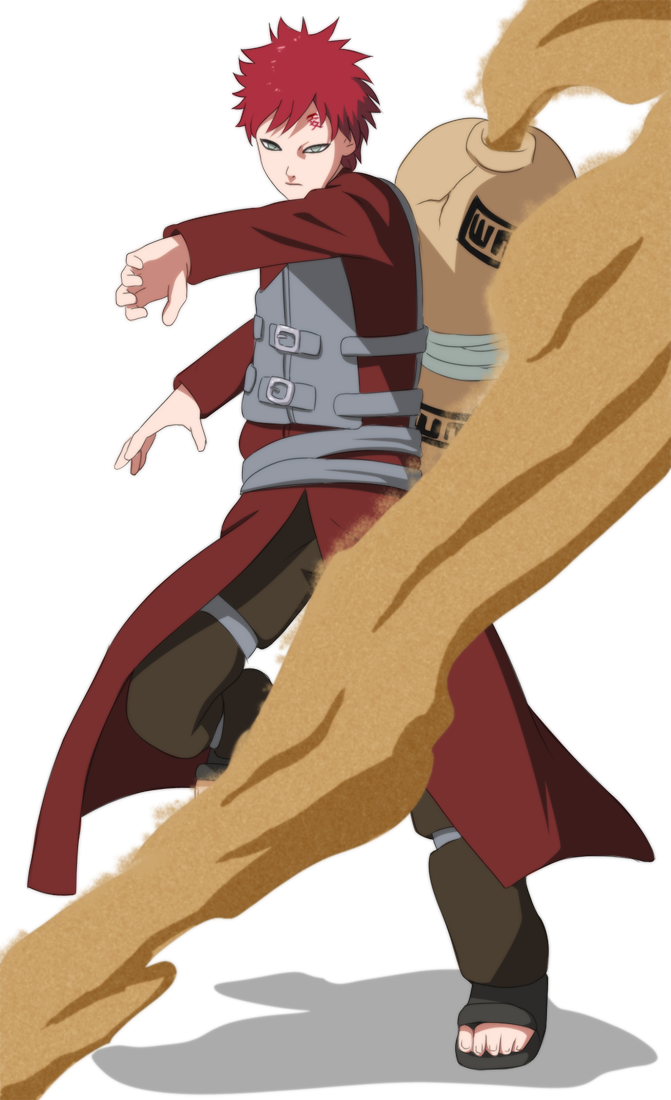 Naruto Gaara Transparent PNG Image