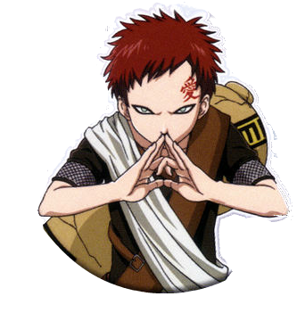Naruto Gaara Transparent PNG Image