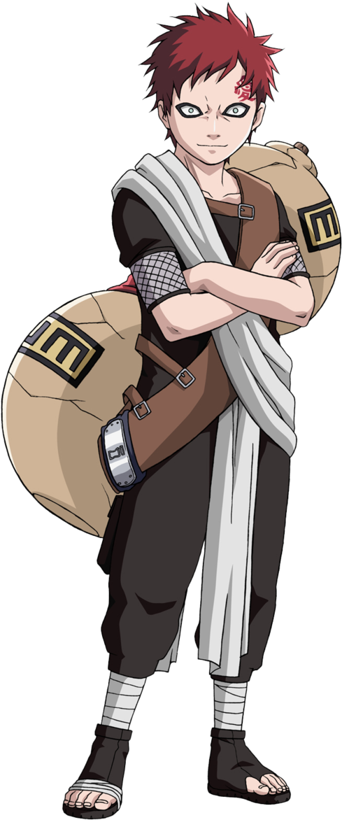 Naruto Gaara Transparent PNG Image