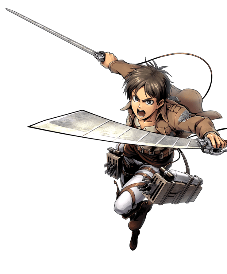 Yeager Eren Render Transparent PNG Image